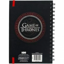 Game Of Thrones - Targaryen Fire And Blood A5 Notebook Film & TV