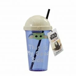 The Mandalorian: The Child - Cup W/ Straw (This Is My Good Side)
