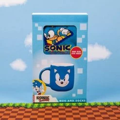 Sonic The Hedgehog Home & Gifts Sonic Mug & Sock Set