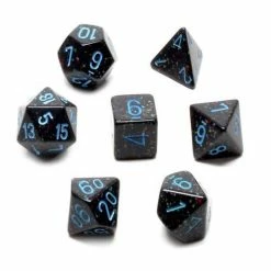 Chessex Speckled Poly 7 Set Blue Stars