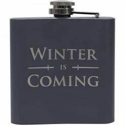 Game Of Thrones -'Winter Is Coming' Hip Flask HALF MOON BAY Film & TV