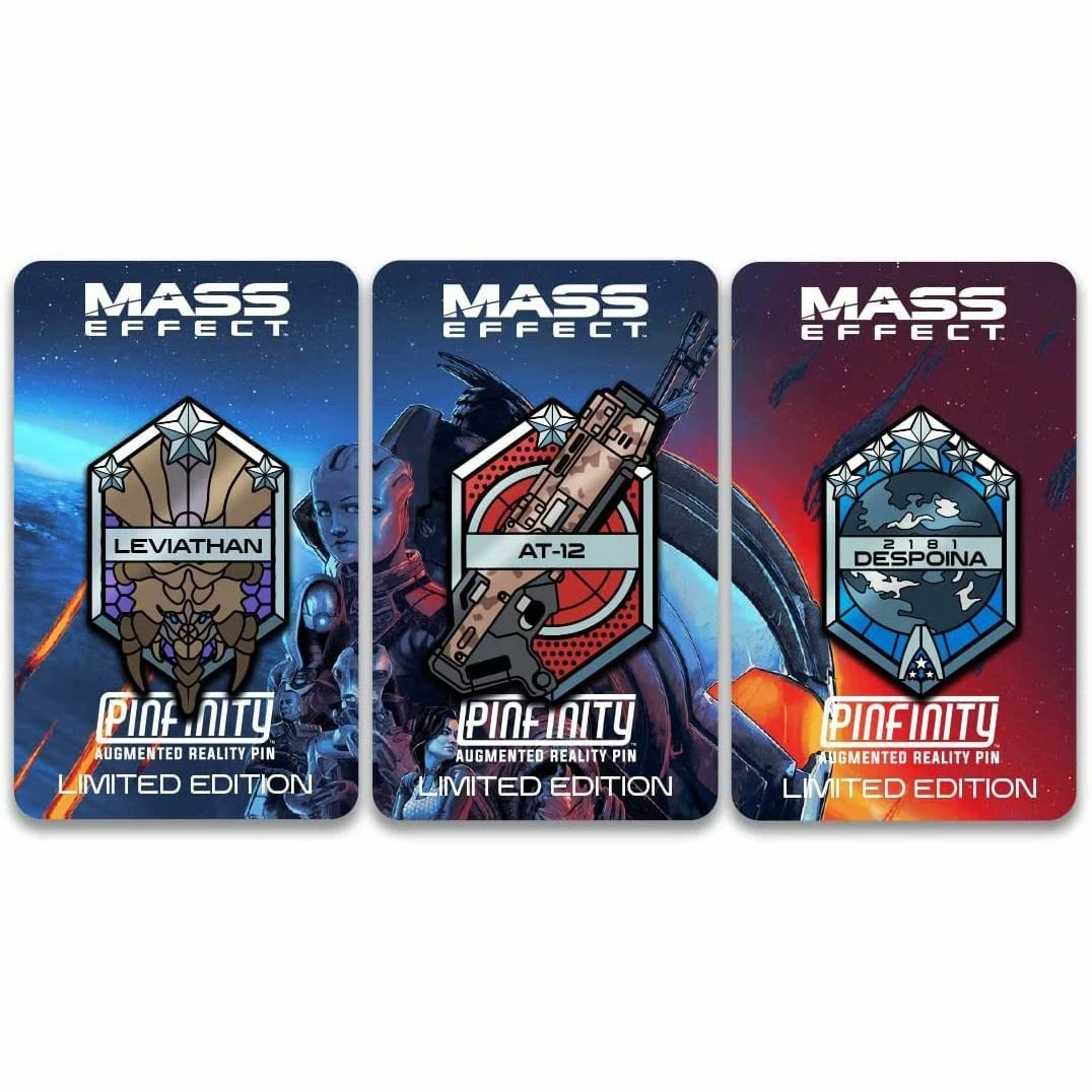Pinfinity AR Pin: Mass Effect 3 Pin Limited Edition Set Gaming
