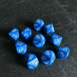 Chessex Speckled D10 Set Water Tabletop