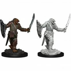 Tabletop Dungeons & Dragons: Icons Of The Realms - Dragonborn Female Paladin Miniature
