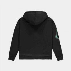 Assassin's Creed: Black Teddy Hood Face Logo Hoodie Gaming