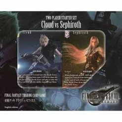 Final Fantasy Cloud Vs Sephiroth 2 Player Starter Set Tabletop