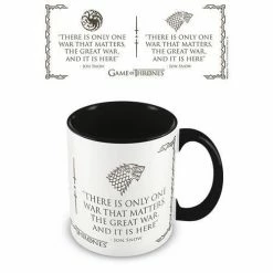 Game Of Thrones - Black Interior War Quote Mug Film & TV