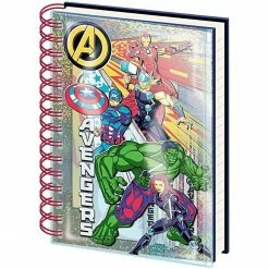 Marvel Avengers Burst Wiro Hardback Notebook Film & TV