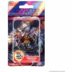 Dungeons & Dragons: Icons Of The Realms - Dragonborn Male Fighter Miniature