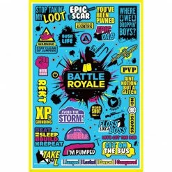 Fortnite Battle Royale Infographic Maxi Poster