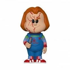 Child's Play Toys & Figures POP! Movies: Vinyl SODA - Chucky W/ Bloody Chase