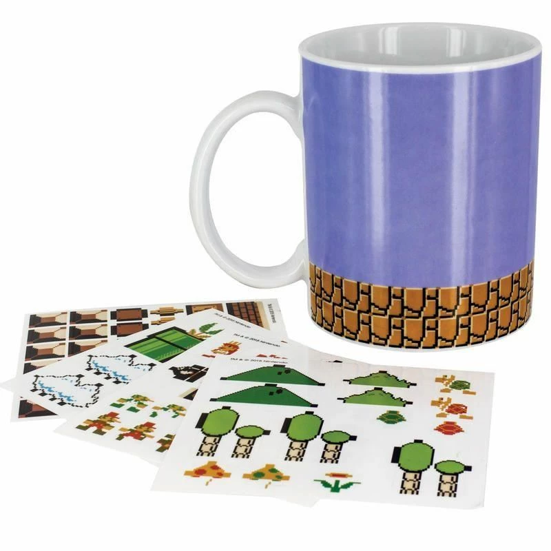 Gaming Super Mario Bros Build A Level Mug