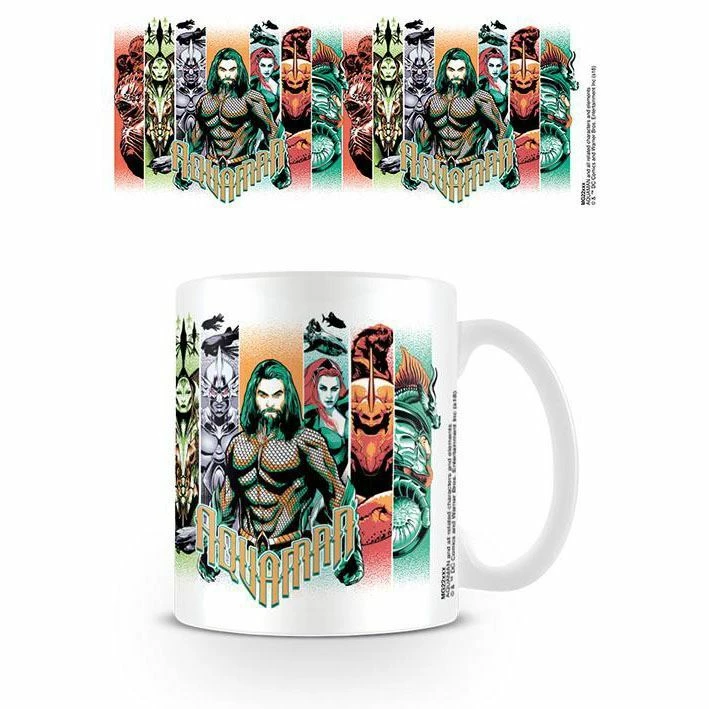 Aquaman Character Bands Mug Film & TV