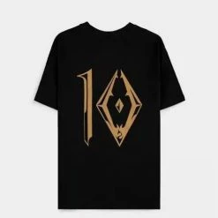 The Elder Scrolls TES: Skyrim - Metallic 10 Years T-Shirt