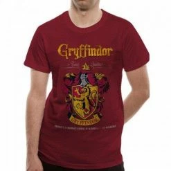 Film & TV Harry Potter Gryffindor Crest T-Shirt