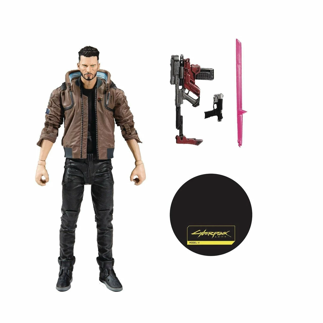 Cyberpunk 2077 V-Male 7" Action Figure