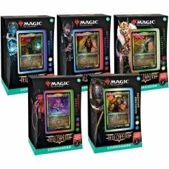 Magic: The Gathering MTG: Streets Of New Capenna Commander Deck - Set Of 5