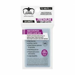 Ultimate Guard: Premium Soft Sleeves - Mini European (50) Tabletop