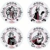 Film & TV Disney Villains Set Of 4 Plates