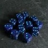 Chessex Cobalt Speckled D6 Set Tabletop