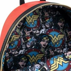 Loungefly Vintage Wonder Woman Cosplay Mini Backpack