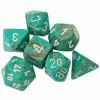 Chessex Dice Marble Oxi-Copper Polyhedral 7 Die Set