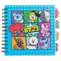 BTS BT21 Notebook With Dividers