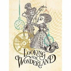 Alice In Wonderland Looking For Wonderland Canvas