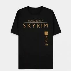 The Elder Scrolls TES: Skyrim - Metallic 10 Years T-Shirt
