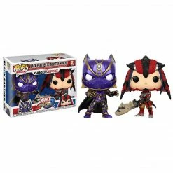 Gaming POP! Games: Marvel Vs Capcom - Black Panther & Monster Hunter 2-Pack