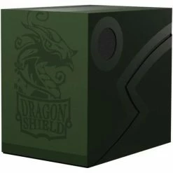 Geek-Aboo Cards & Games Dragon Shield Double Shell Deck Box- Forest Green