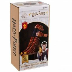 Film & TV Harry Potter - Gryffindor Mittens & Slouch Socks Knitting Kit