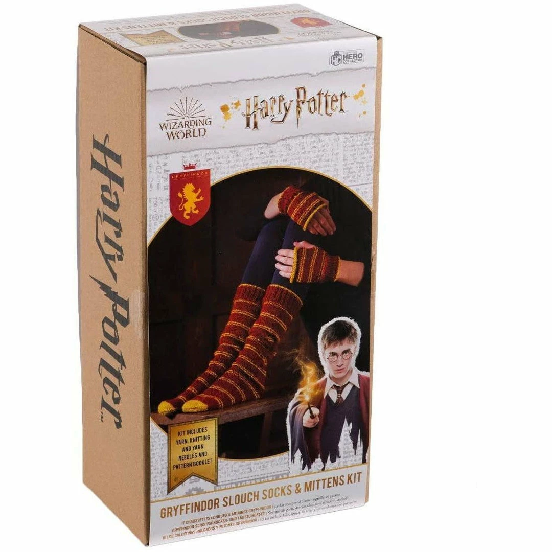 Film & TV Harry Potter - Gryffindor Mittens & Slouch Socks Knitting Kit