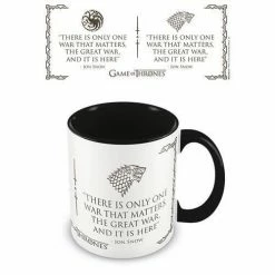 Game Of Thrones - Black Interior War Quote Mug Film & TV