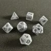 Chessex Speckled Poly 7 Set Artic Camo Tabletop