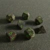 Chessex Speckled Poly 7 Set Earth