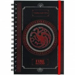 Game Of Thrones - Targaryen Fire And Blood A5 Notebook Film & TV