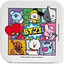 BTS BT21 Set Of 3 Snack Boxes Home & Gifts