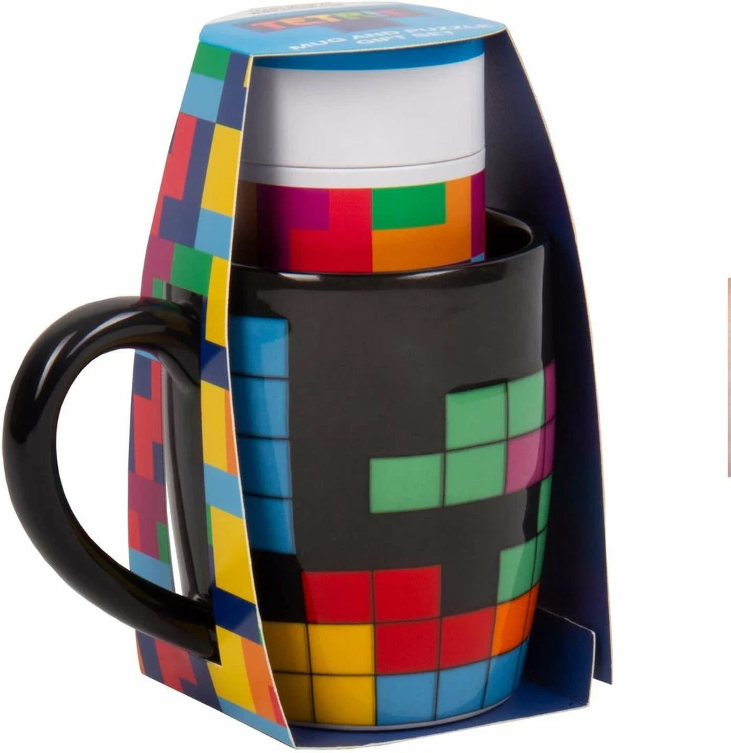 Tetris Mug & Puzzle Set Gaming