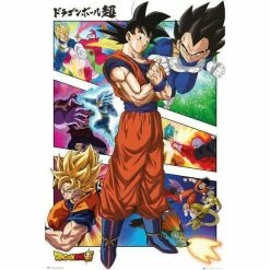 Dragon Ball Dragonball Super Panels Maxi Poster
