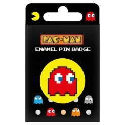 Pac-Man Gaming PAC MAN (BLINKY) ENAMEL BADGE