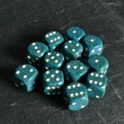 Chessex Sea Speckled D6 Set Tabletop