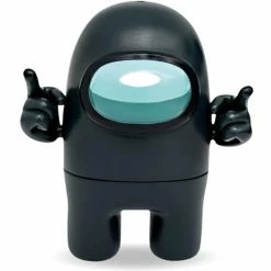 Among Us Black Action Figure