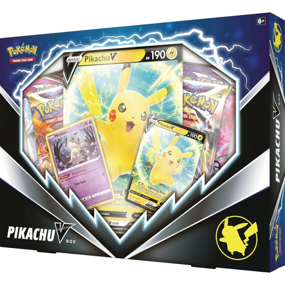 Pokemon Anime & Manga Pokémon TCG: Pikachu V Box