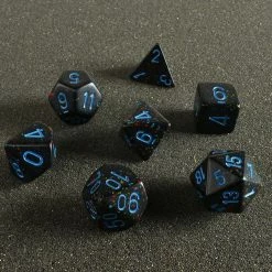 Chessex Speckled Poly 7 Set Blue Stars