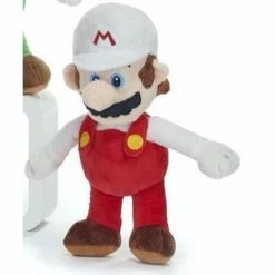 Super Mario Fire Mario 14" Plush