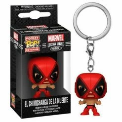 Marvel: Lucha Libre POP Keychain: Marvel Lucha Libre - Deadpool Home & Gifts