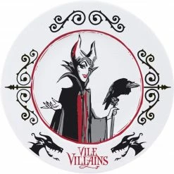 Film & TV Disney Villains Set Of 4 Plates