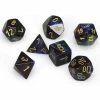 Chessex Lustrous Shadow/Gold Poly 7 Tabletop