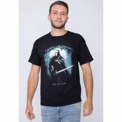 Geek Gear The Witcher Moon Silhouette T